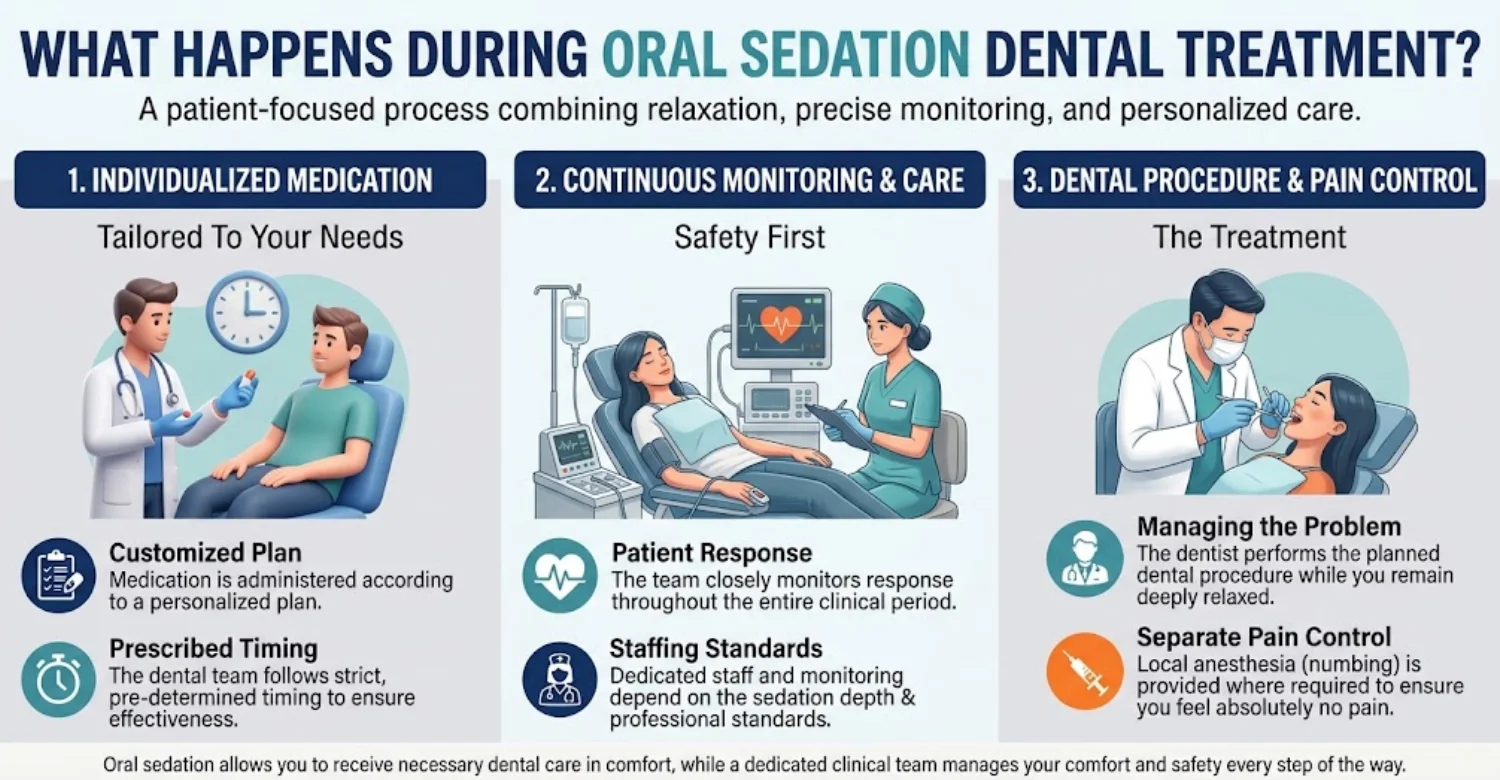 infographic Oral Sedation Dentistry Medication